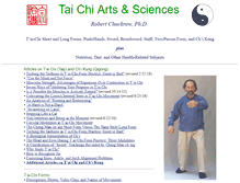 Tablet Screenshot of chuckrowtaichi.com